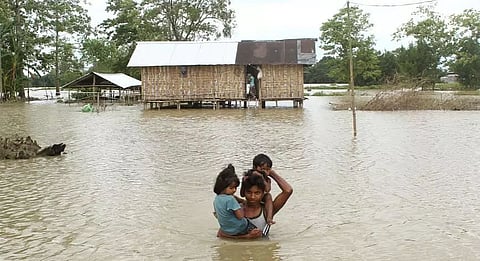 Assam floods: Flood affects 468 villages across Barpeta district