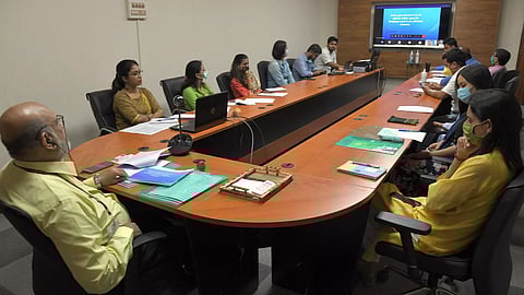 Interactive session with students held at Assam Rajiv Gandhi University