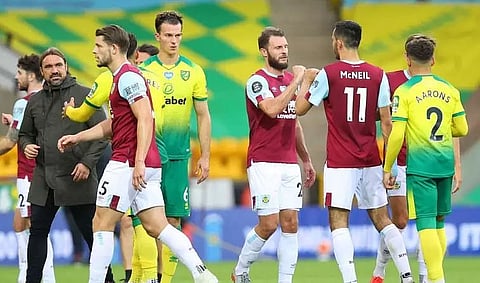 Norwich City suffer two reds & own goal in loss to Burnley