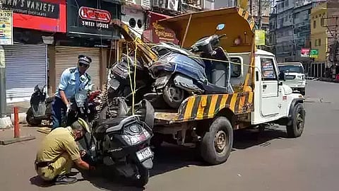 27 vehicles were seized and Rs 12,000 was realized as fines from Guwahati