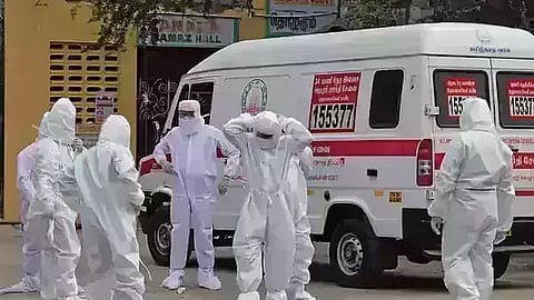 Home isolated COVID-19 patient dies at his residence in Pandu area