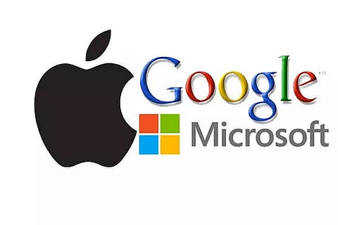 Topmost valuable brands in Forbes: Apple, Google, Microsoft
