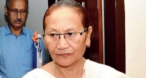 Minister Pramila Rani Brahma visits Thunlai Narzary's residence