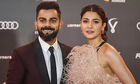 File image: Virat Kohli and Anushka Sharma