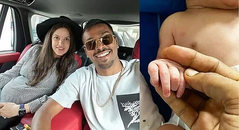 Hardik Pandya -Natasa Stankovic blessed with a baby boy