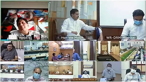 Ministry of Railways organizes virtual retirement function