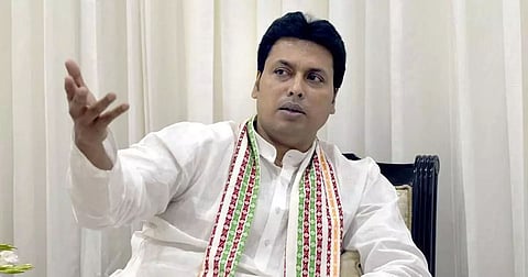 Tripura CM Biplab Kumar Deb found COVID negative, family members test positive