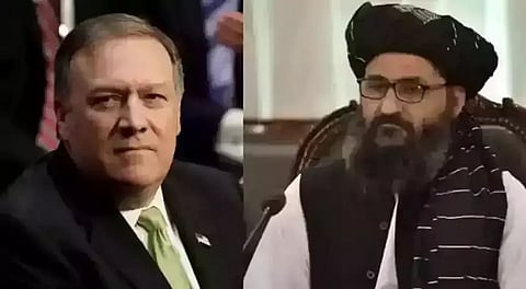 Mike Pompeo & Taliban leader discuss intra-Afghan talks