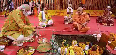 "Lord Ram lives in our hearts": Prime Minister Narendra Modi
