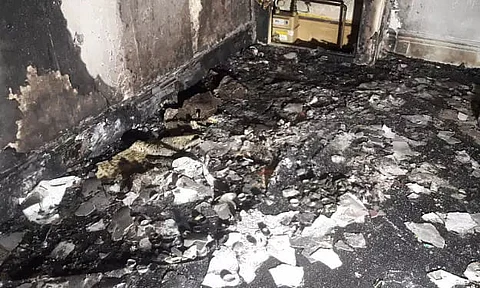 Man lights hundreds of candle to propose to fiancée, house burns down