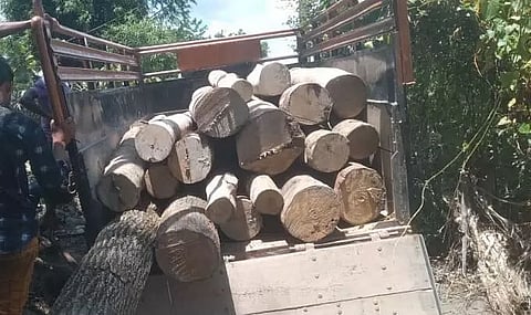 Illegal saw mill destroyed by Bongaigaon forest department