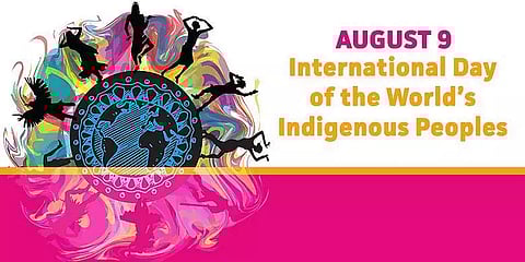 World Indigenous Peoples Day in a low-key manner in its office at Hatigaon