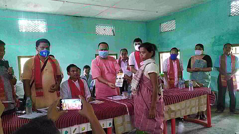 New NFSA cards distributed among 100 beneficiaries at West Karbi Anglong