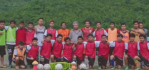 Training kids of the Kuki tribe, Len Doungel finds 'rich hearts'