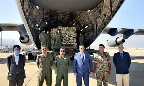 Beirut Blast: India sends medicines and food supplies to Lebanon