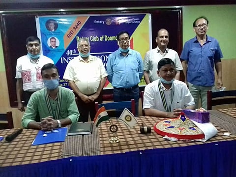 40th installation ceremony of Rotary Club of Doomdooma