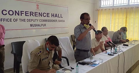 Minister Chandan Brahma holds meet of district-level COVID-19 task force