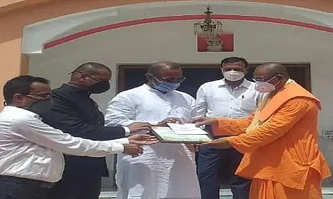 Karimganj Ramkrishna Mission honoured for services to society