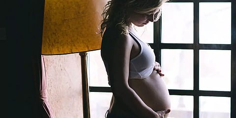 Pregnant but far from glowing?