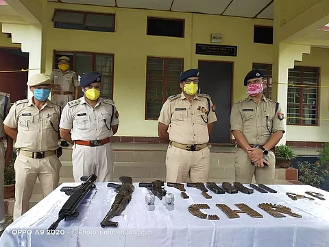 Huge cache of arms and ammunition recovered in Chirang district