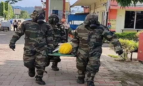 NDRF conducts mock drill in Guwahati City