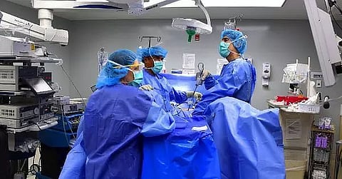 50 kg ovarian tumour removed from Delhi woman