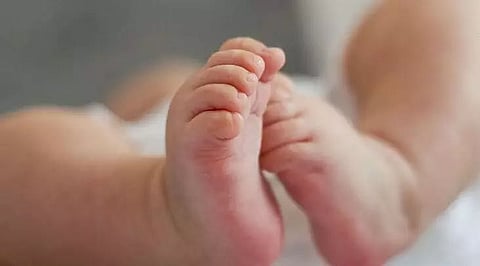 Poverty compels couple to give away new born child; father found hanging