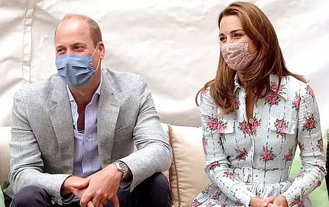 A royal twist to the humble face mask during COVID pandemic