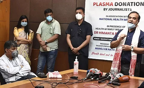 19 journalists donate plasma in GMCH auditorium