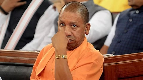 Chief Minister Yogi Adityanath suspended two IPS officers