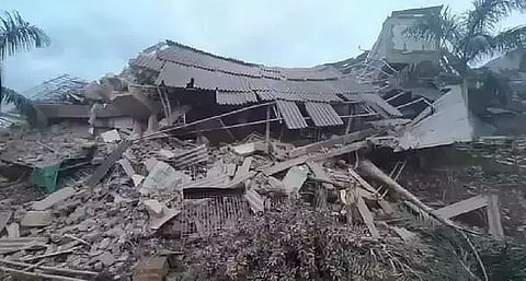 Tarique Garden building crash in Mahad town