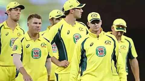 Aussie players barred from using sweat from head, face, neck on ball