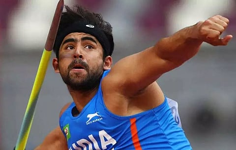 IOS Sports signs javelin sensation Shivpal Singh