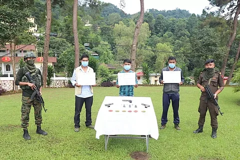 Assam Rifles apprehended 3 ULFA cadres in Khonsa, Arunachal Pradesh