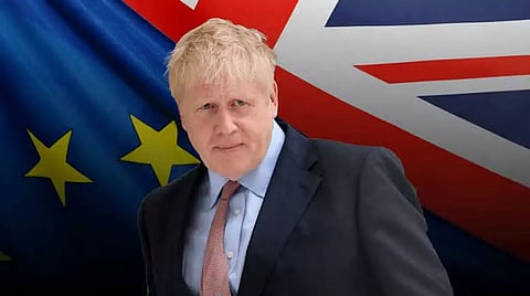UK PM confronted with Brexit, COVID-19 issues