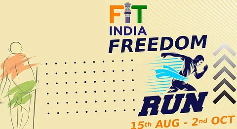 Government of India new initiative "Fit India Freedom Run"