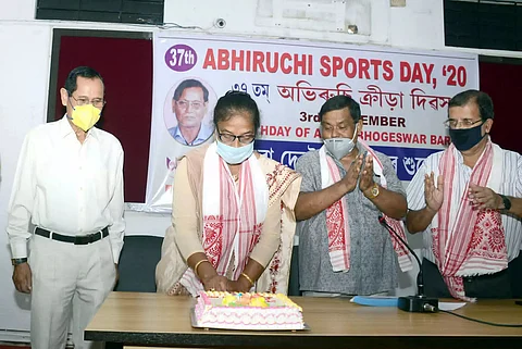 The 37th Abhiruchi Sports Day was celebrated in Guwahati