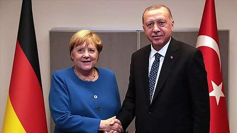 Recep Tayyip Erdogan, Angela Merkel discuss East Mediterranean tension