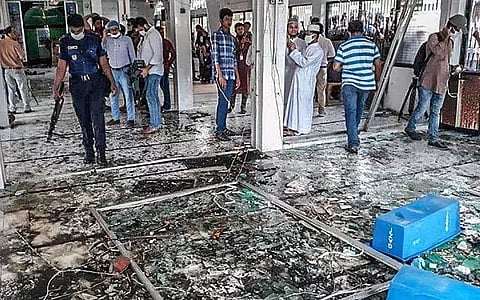 24 killed in air conditioner blast in Bangladesh mosque