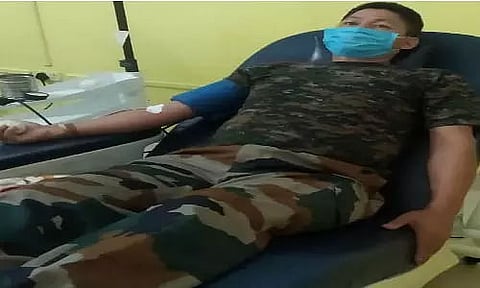 Plasma donation adding to blood bank of Silchar Medical College and Hospital