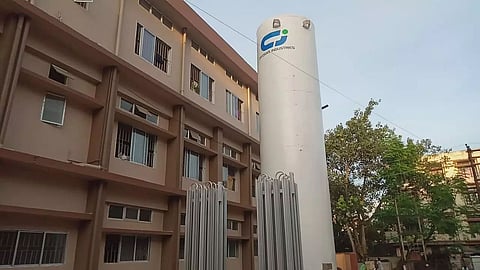 GMCH installs two cryogenic oxygen tanks with 40,000 litre capacity