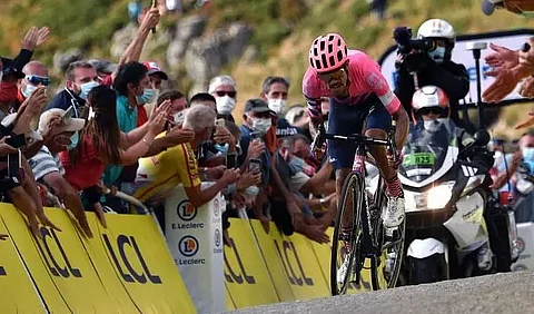 Colombian Dani Martinez wins stage 13 of Tour de France