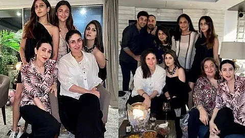 Ranbir, Alia, Kareena, Saif, Neetu Kapoor at Riddhima's b'day bash