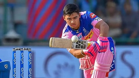 Assamese player Riyan practicing for upcoming T20 League