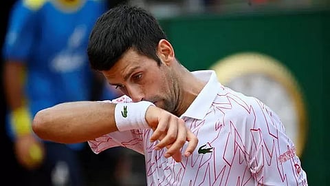 Novak Djokovic loses his cool again during win in Italian Open