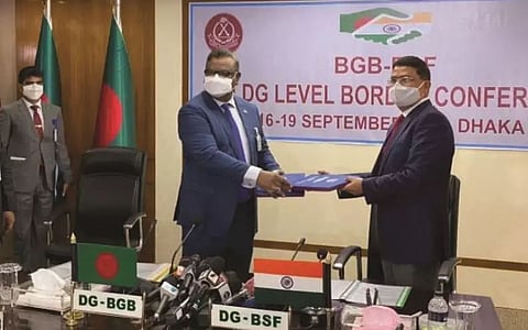India, Bangladesh border forces' meet ends