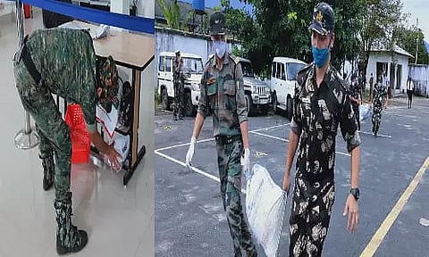 Bomb-threat evacuation drill held at Pasighat Airport premises