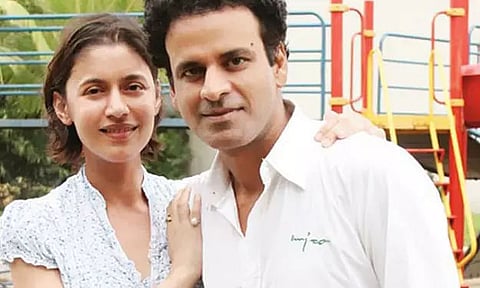 Manoj Bajpayee and his wife Shabana Bajpayee (L) will be jointly overseeing the project