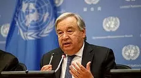 UN chief Antonio Guterres calls for fighting misinformation on COVID