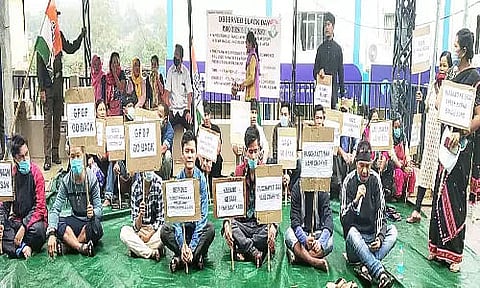 Dima Hasao Congress observes Black Day in protest against Farm bill